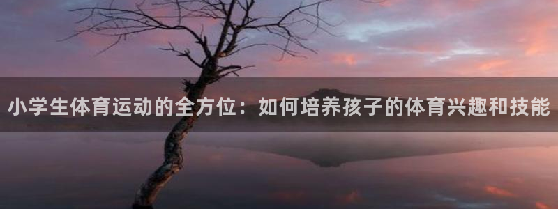 3377体育官方正版app官方：小学生体育运动的全方